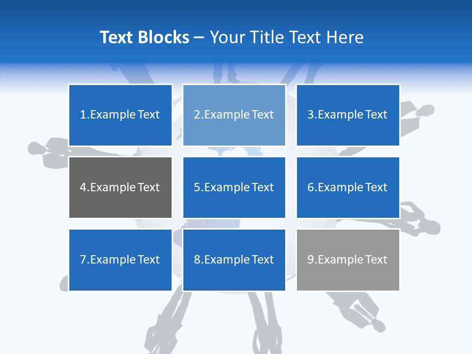 Tangerine Eating Lettuce PowerPoint Template