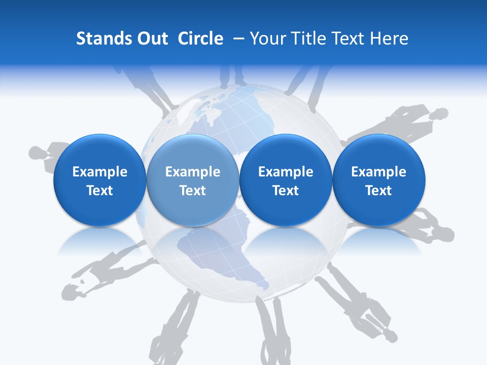 Tangerine Eating Lettuce PowerPoint Template