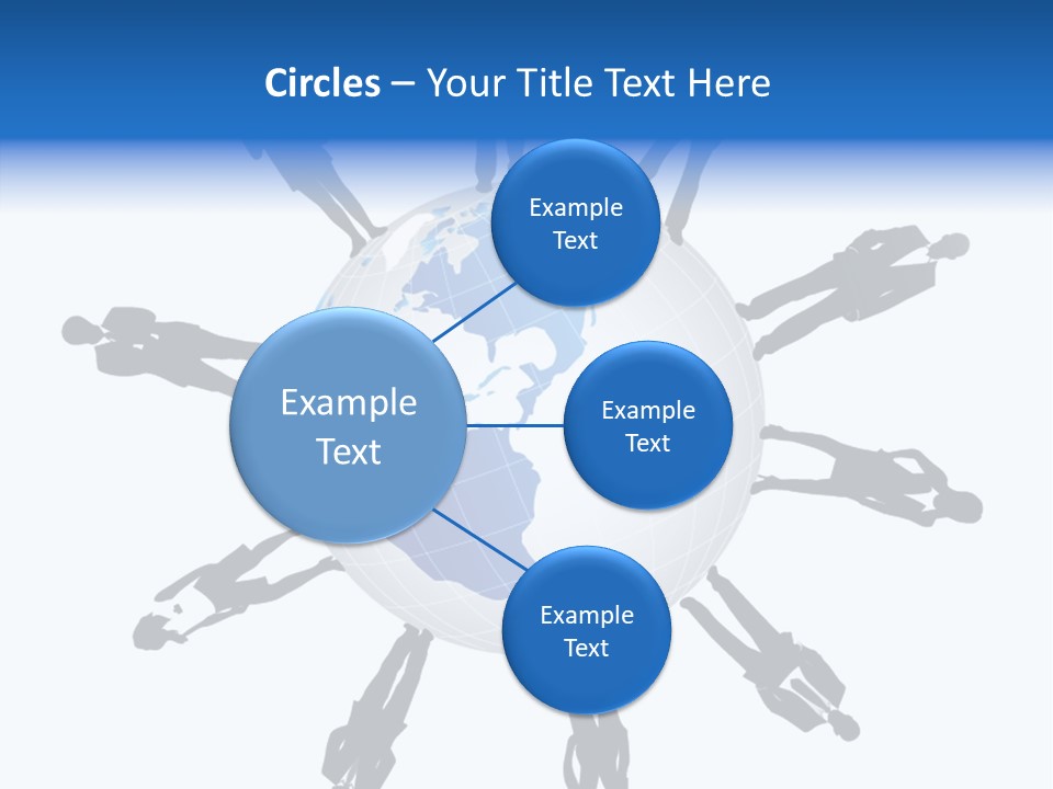 Tangerine Eating Lettuce PowerPoint Template