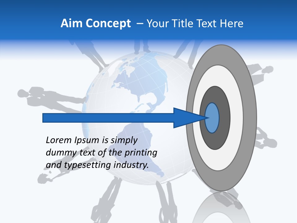 Tangerine Eating Lettuce PowerPoint Template