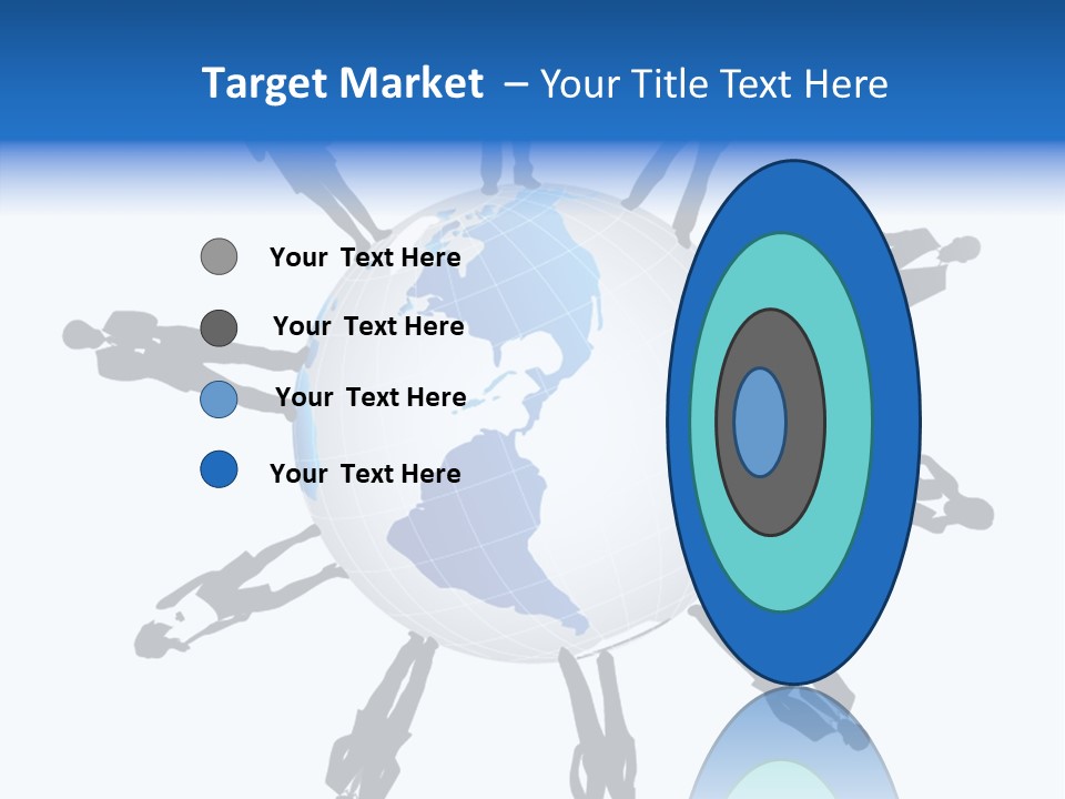 Tangerine Eating Lettuce PowerPoint Template