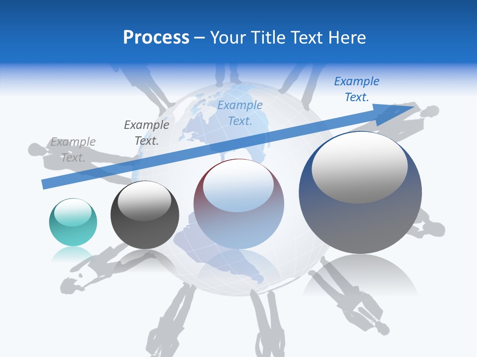 Tangerine Eating Lettuce PowerPoint Template