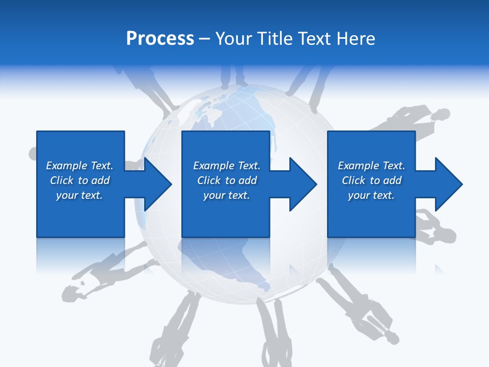 Tangerine Eating Lettuce PowerPoint Template