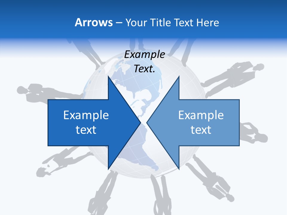 Tangerine Eating Lettuce PowerPoint Template