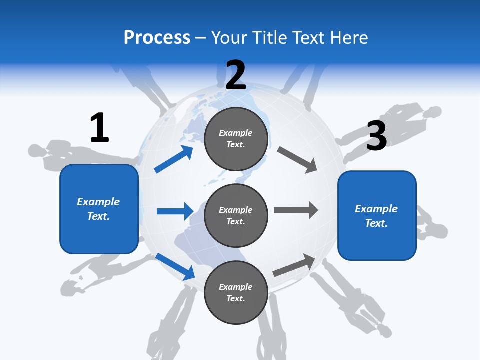 Tangerine Eating Lettuce PowerPoint Template