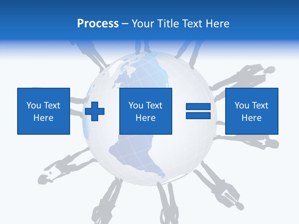 Tangerine Eating Lettuce PowerPoint Template