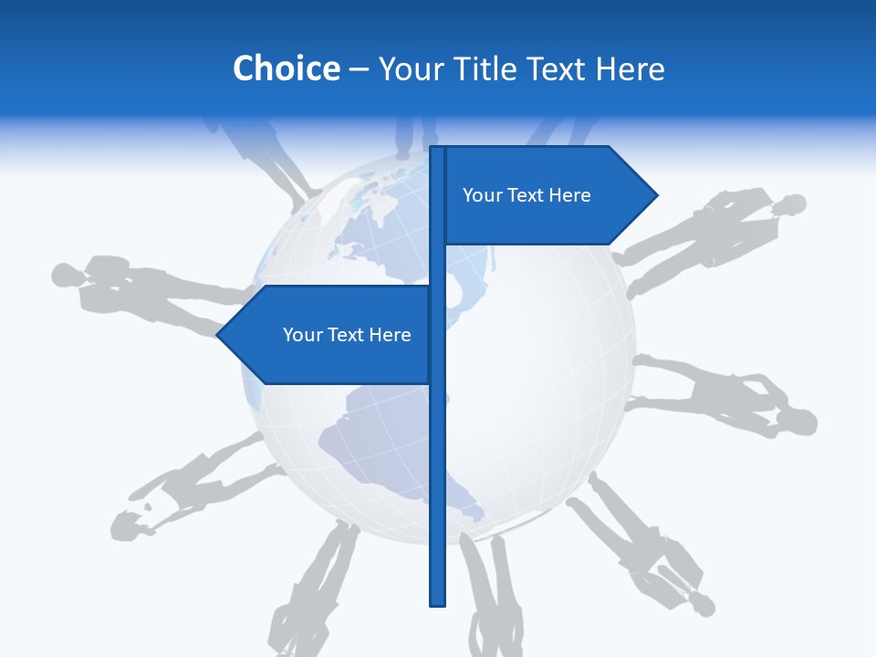 Tangerine Eating Lettuce PowerPoint Template
