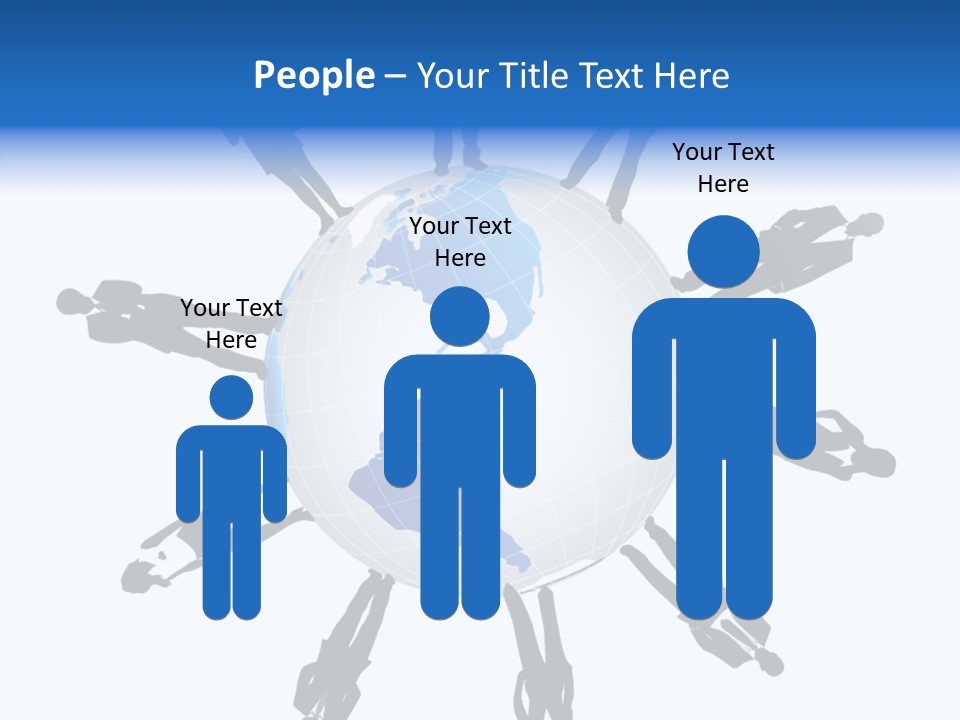 Tangerine Eating Lettuce PowerPoint Template