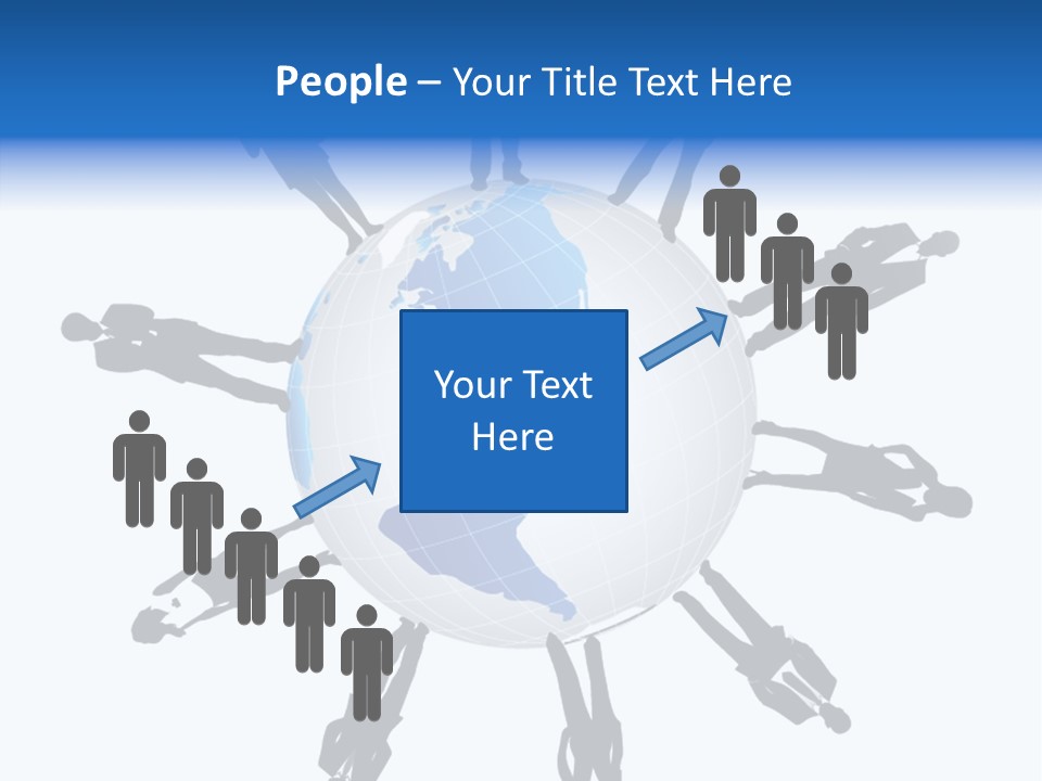 Tangerine Eating Lettuce PowerPoint Template