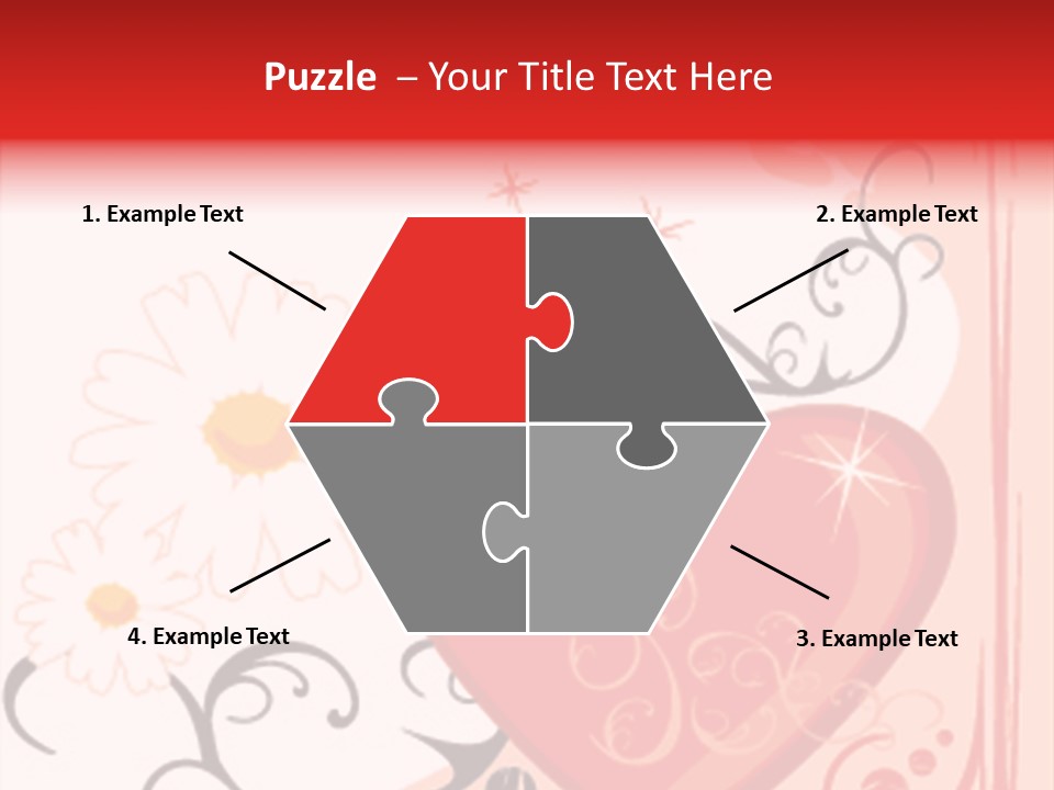 Textile Line Illustration PowerPoint Template