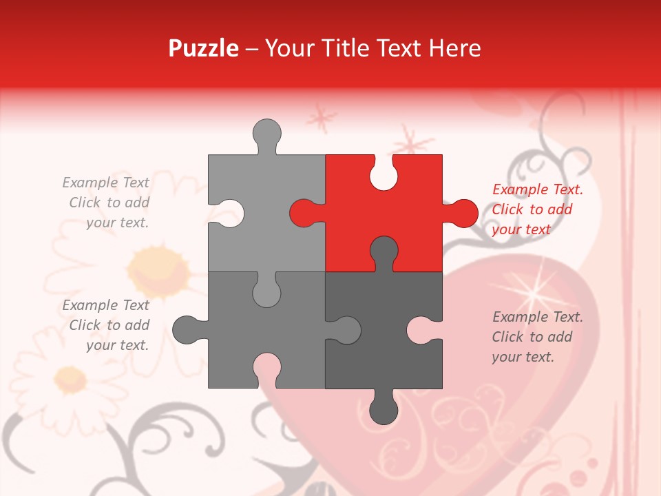 Textile Line Illustration PowerPoint Template