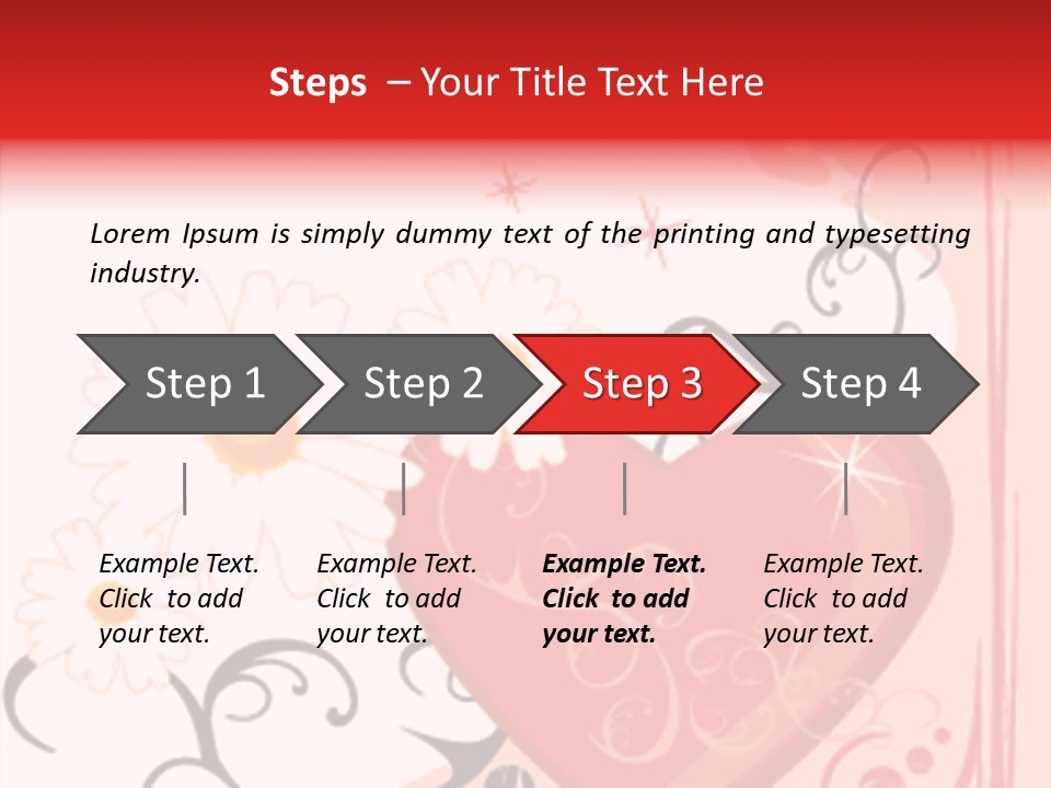 Textile Line Illustration PowerPoint Template