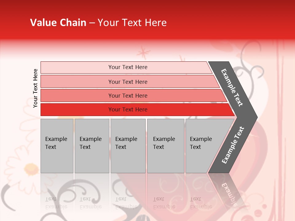 Textile Line Illustration PowerPoint Template