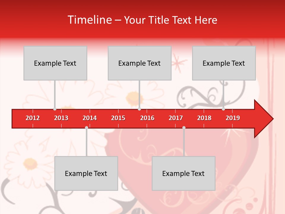 Textile Line Illustration PowerPoint Template