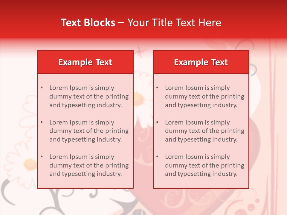 Textile Line Illustration PowerPoint Template