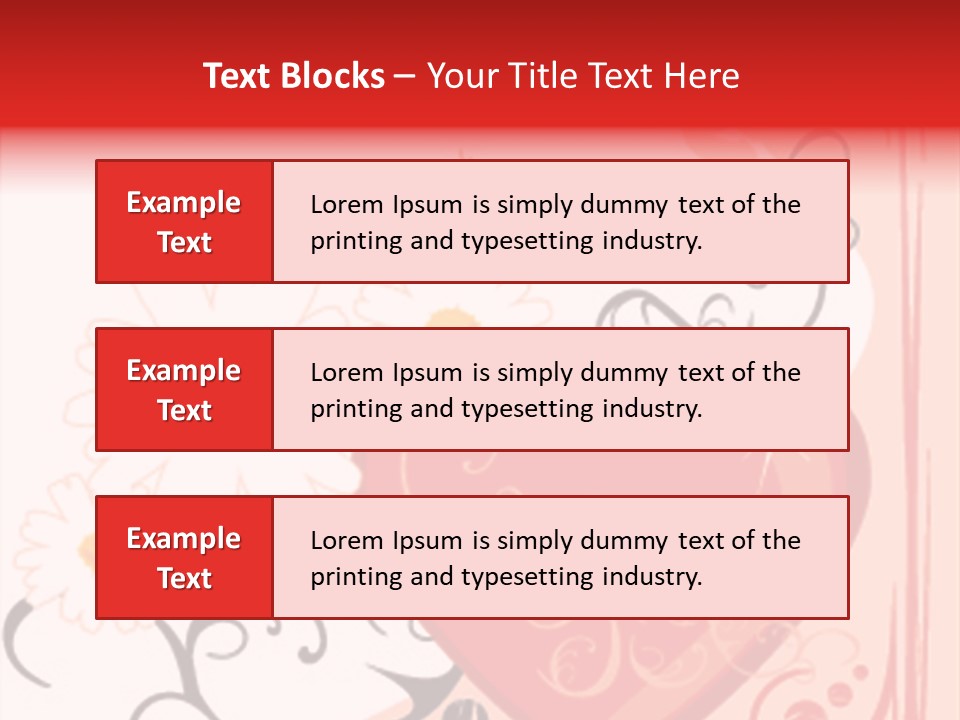 Textile Line Illustration PowerPoint Template