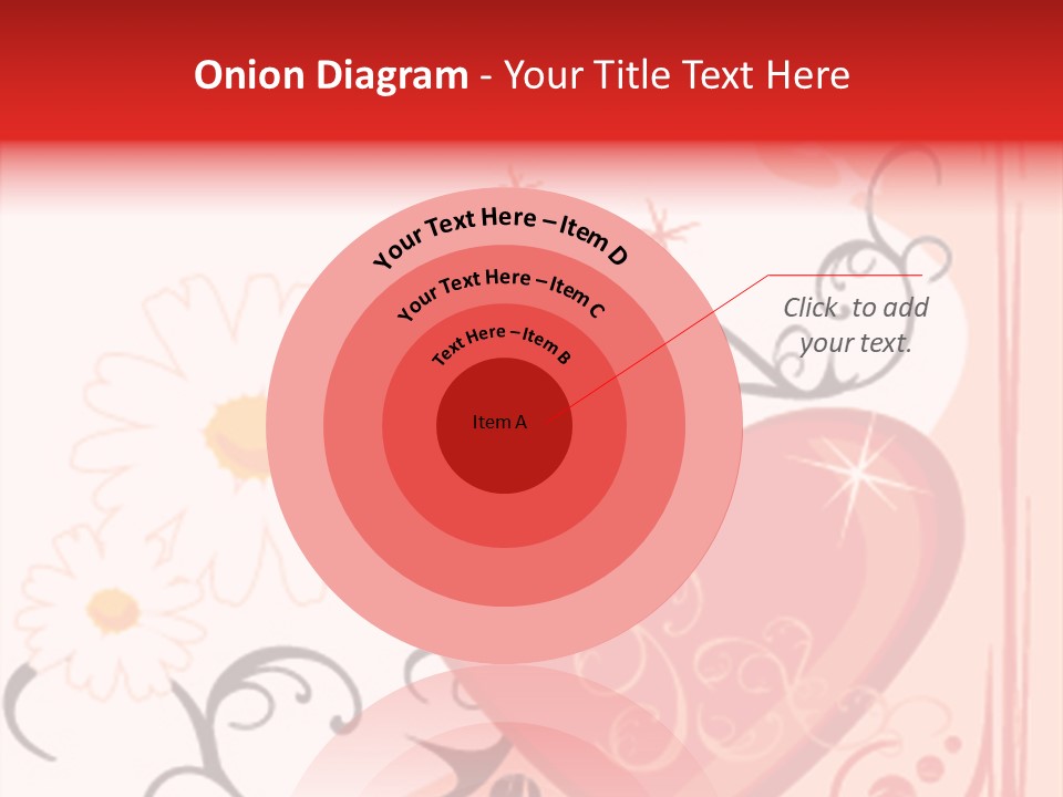 Textile Line Illustration PowerPoint Template