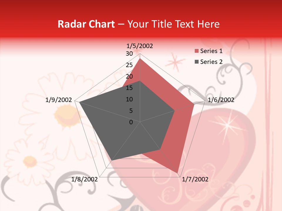 Textile Line Illustration PowerPoint Template