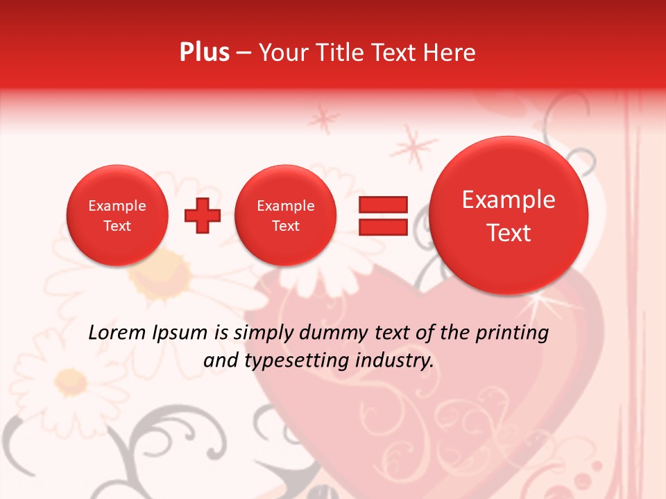 Textile Line Illustration PowerPoint Template
