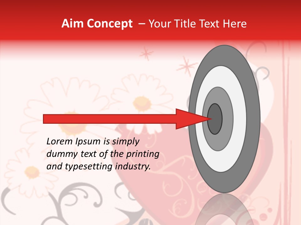 Textile Line Illustration PowerPoint Template