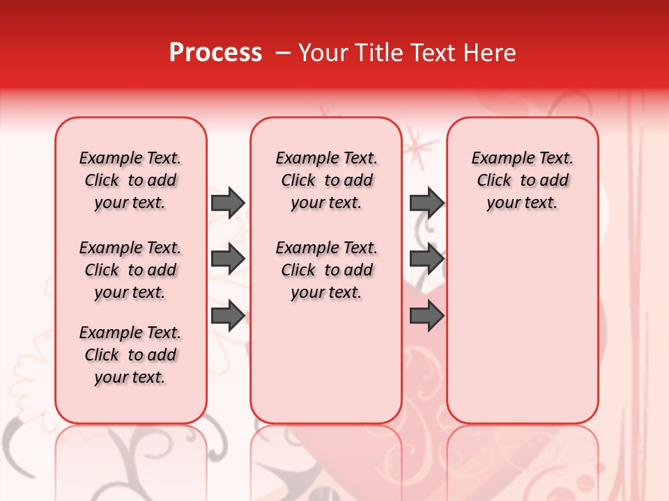 Textile Line Illustration PowerPoint Template