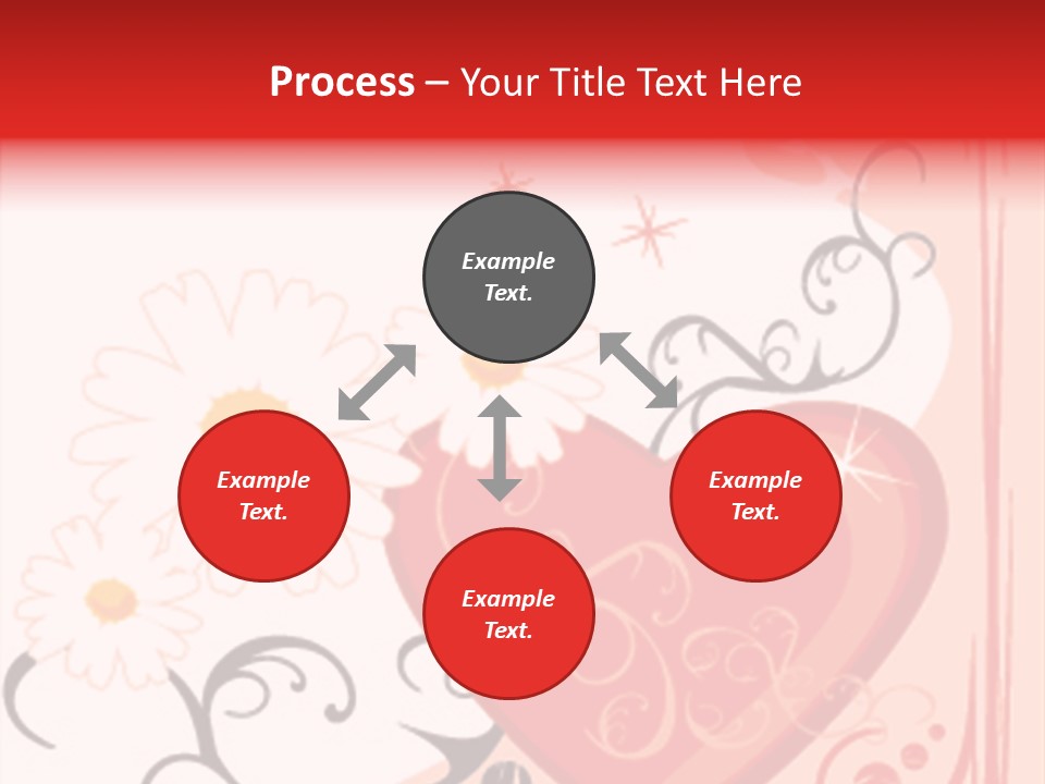 Textile Line Illustration PowerPoint Template