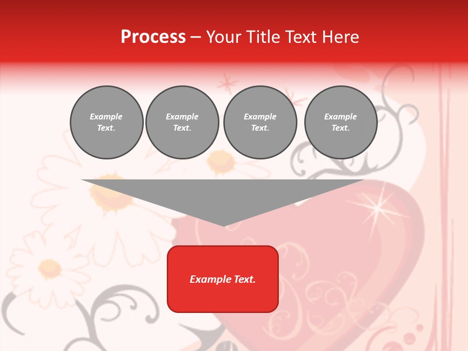 Textile Line Illustration PowerPoint Template