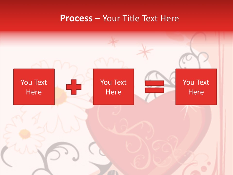 Textile Line Illustration PowerPoint Template