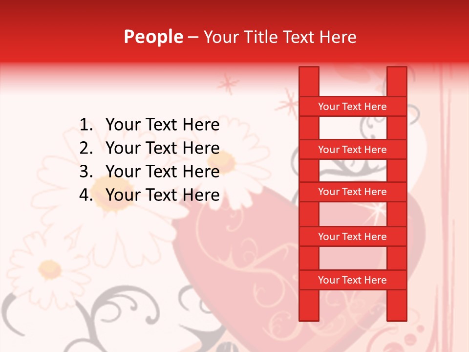 Textile Line Illustration PowerPoint Template