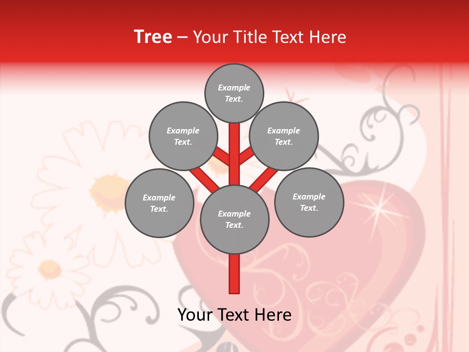 Textile Line Illustration PowerPoint Template