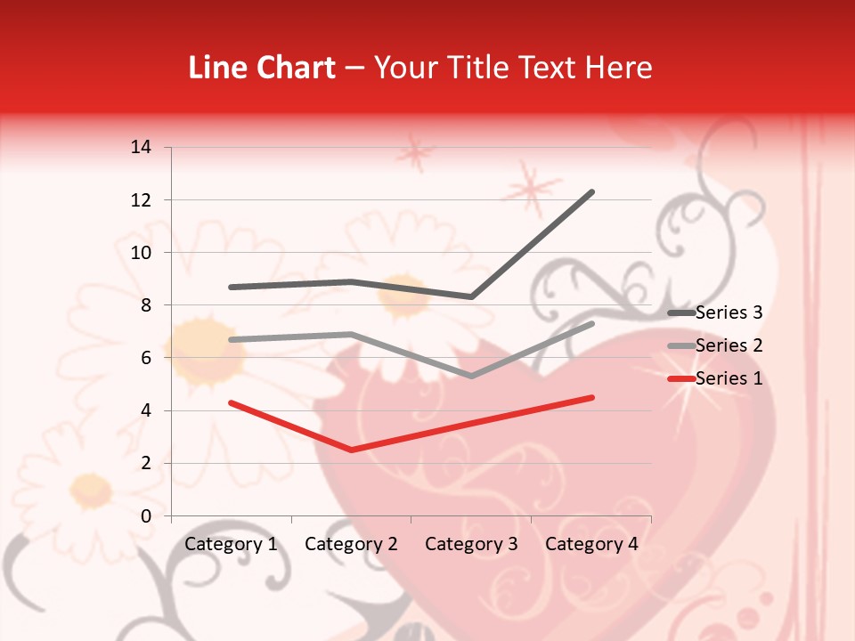 Textile Line Illustration PowerPoint Template
