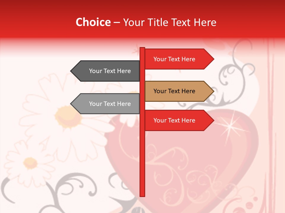 Textile Line Illustration PowerPoint Template