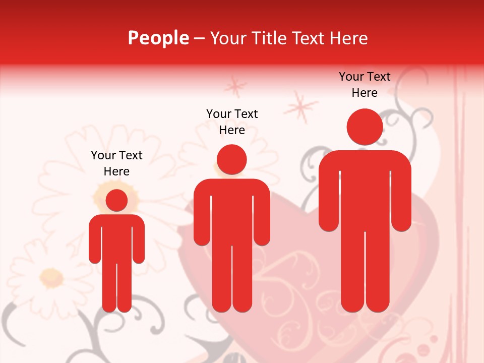 Textile Line Illustration PowerPoint Template