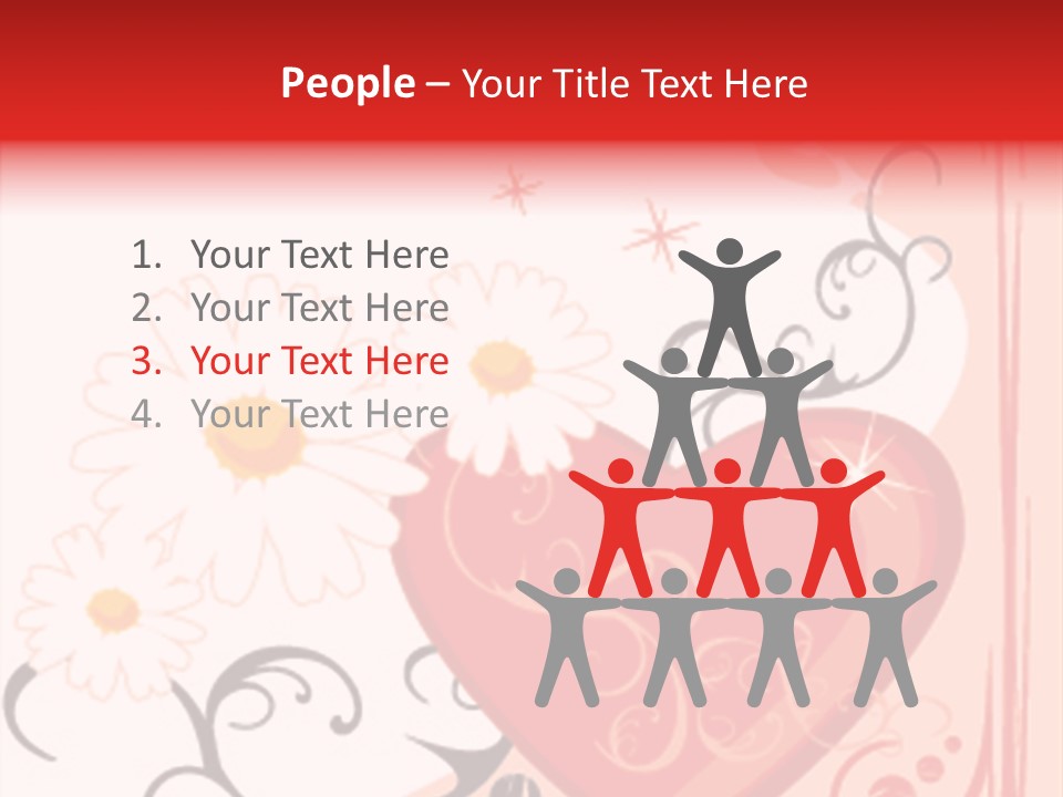 Textile Line Illustration PowerPoint Template