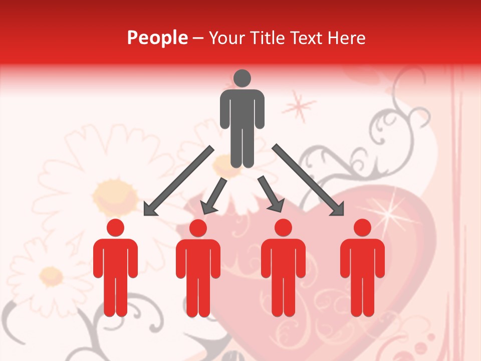 Textile Line Illustration PowerPoint Template