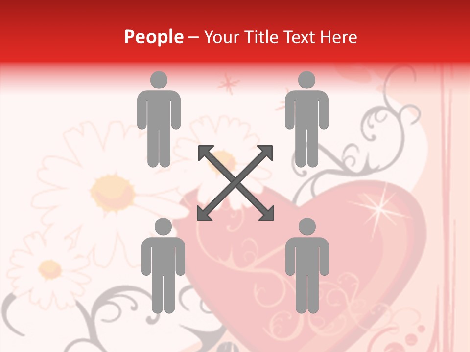 Textile Line Illustration PowerPoint Template