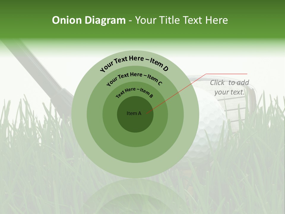 Links Sky Par PowerPoint Template