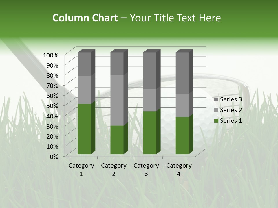 Links Sky Par PowerPoint Template