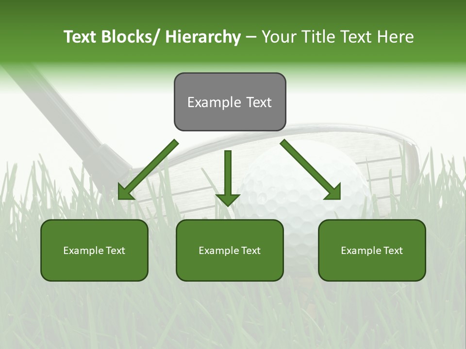 Links Sky Par PowerPoint Template