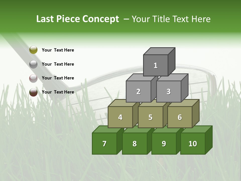 Links Sky Par PowerPoint Template