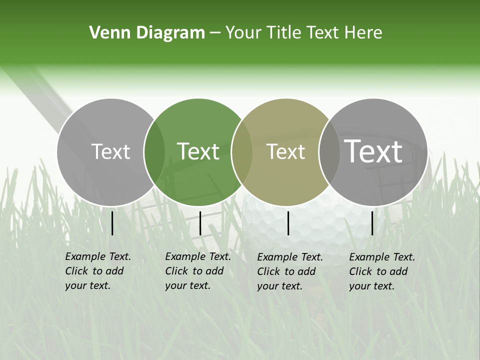 Links Sky Par PowerPoint Template
