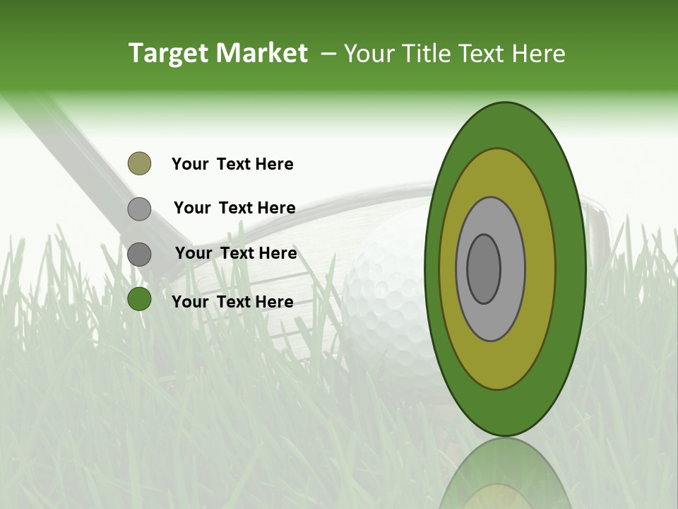 Links Sky Par PowerPoint Template