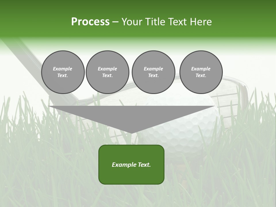 Links Sky Par PowerPoint Template