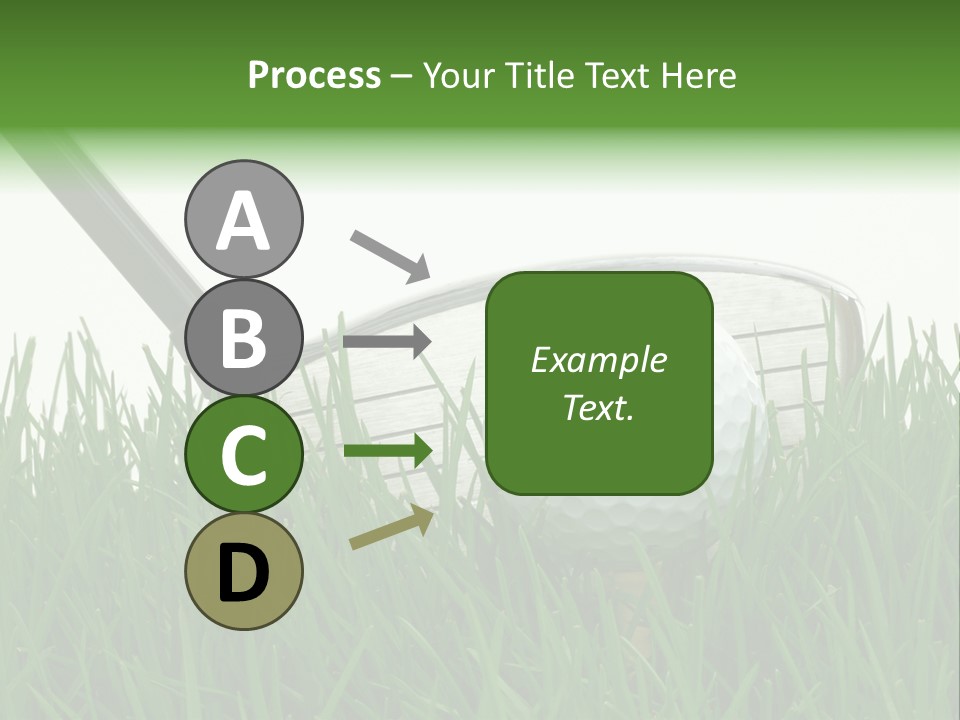 Links Sky Par PowerPoint Template