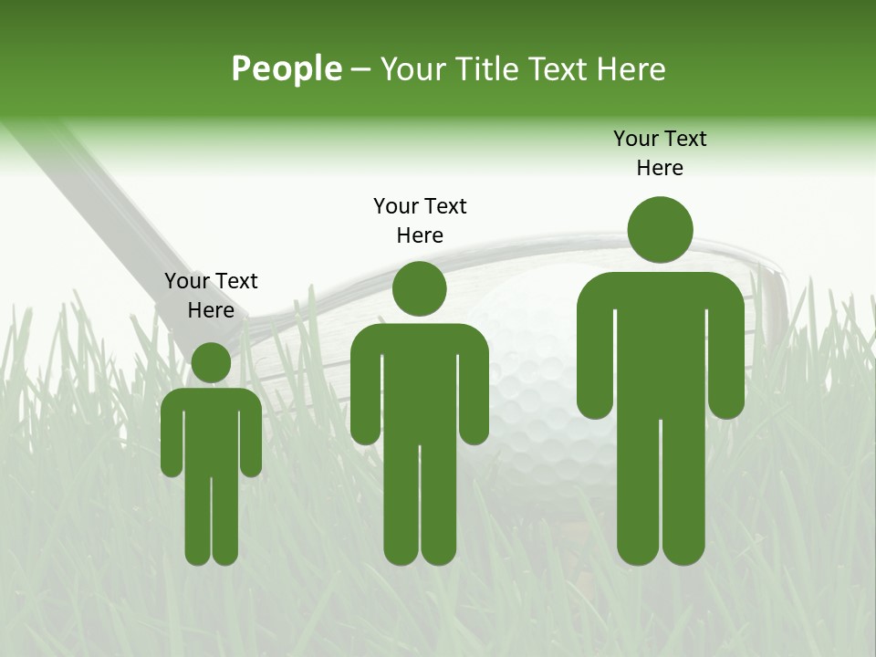 Links Sky Par PowerPoint Template