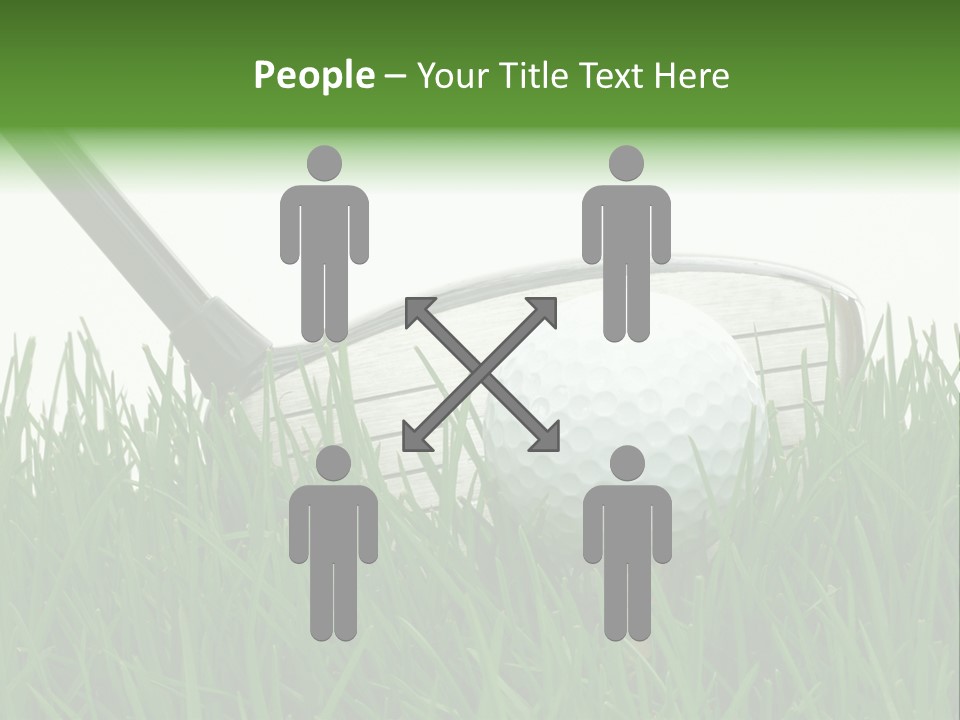 Links Sky Par PowerPoint Template