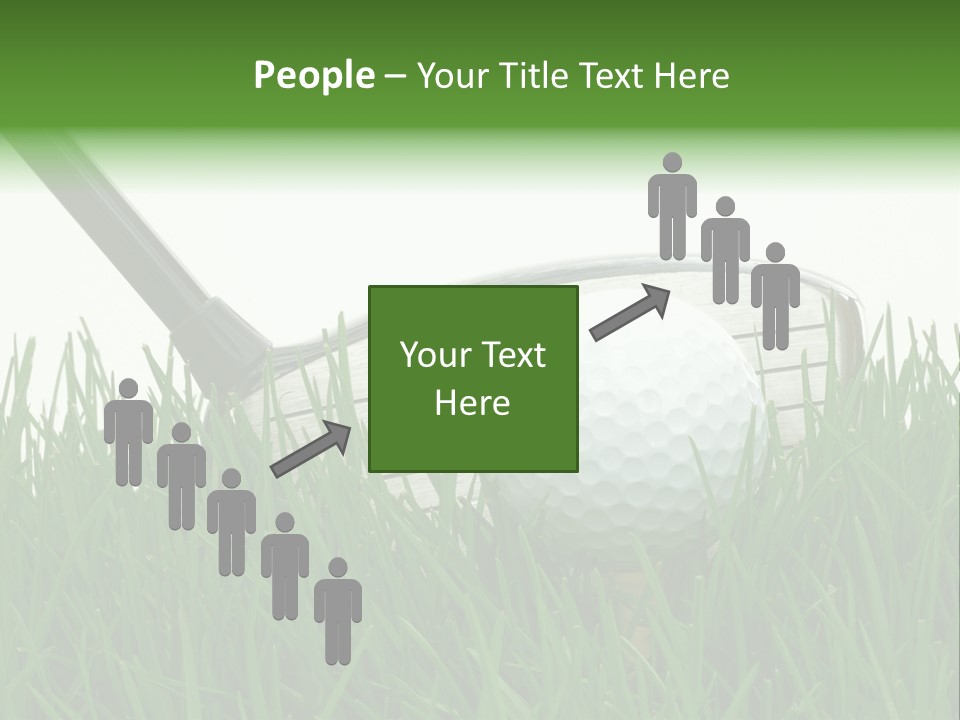 Links Sky Par PowerPoint Template