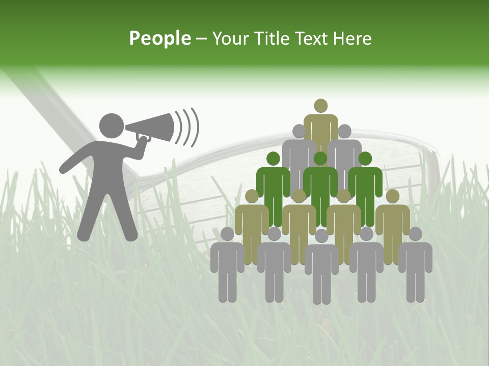 Links Sky Par PowerPoint Template