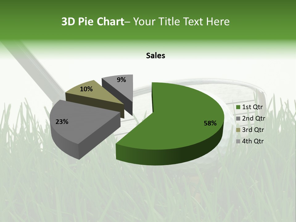 Links Sky Par PowerPoint Template