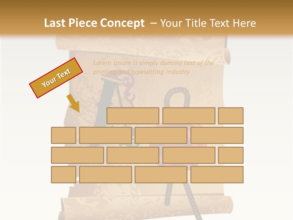 Decoration Luck Foliage PowerPoint Template